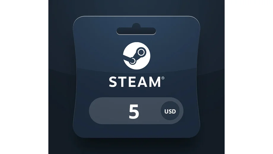 Steam Wallet 5 USD Gift Card (Africa) gallery image 2