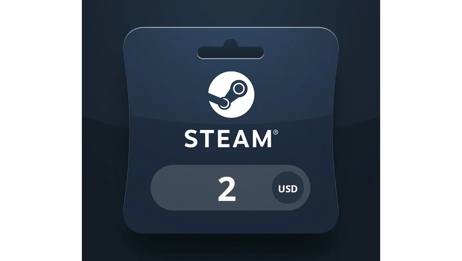 Steam Wallet 2 USD Gift Card (Africa) gallery image 2