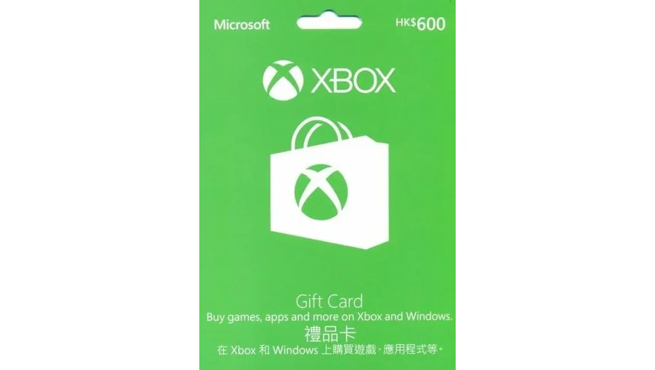 Xbox 600 HKD Gift Card (Hong Kong) gallery image 2