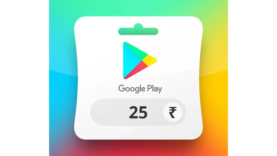 Google Play 25 INR Gift Card (Asia) gallery image 2