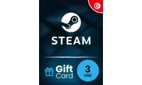 Steam Wallet 3 USD Gift Card (Tunisia) thumb 2