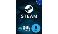 Steam Wallet 9 EUR Gift Card (Europe) thumb 2
