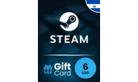 Steam Wallet 6 USD Gift Card (El Salvador) thumb 2