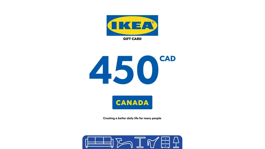 IKEA 450 CAD Gift Card (Canada) gallery image 2
