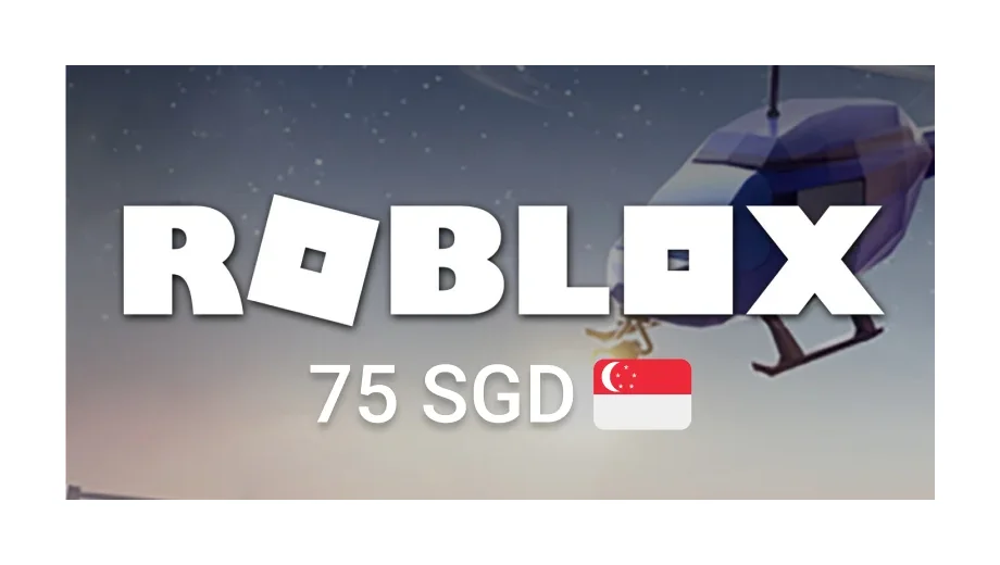 Roblox 75 SGD Gift Card (Singapore) gallery image 2