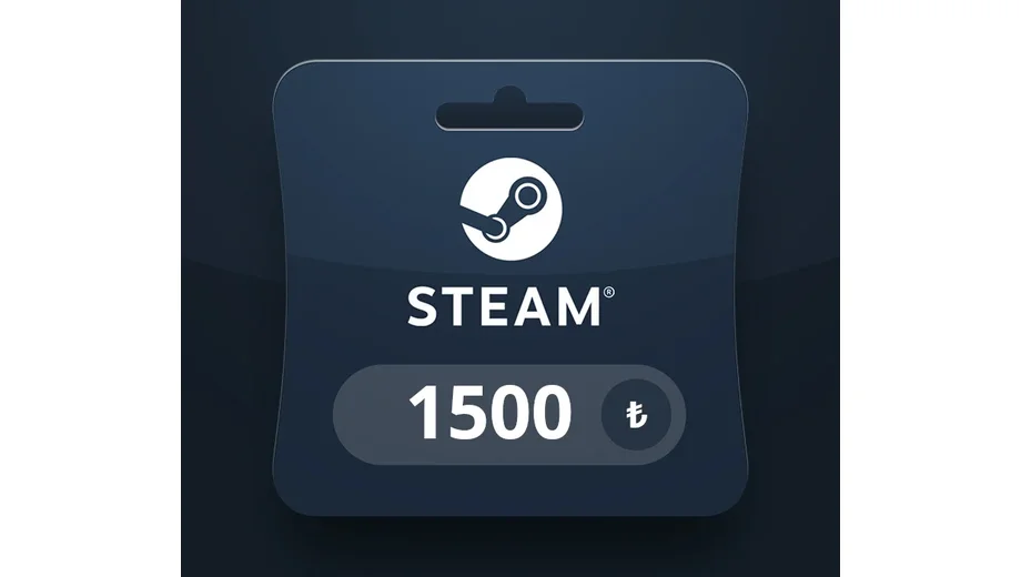 Steam Wallet 1500 TRY Gift Card (Asia) gallery image 2