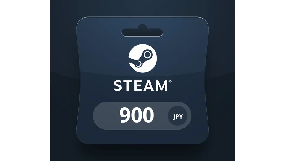 Steam Wallet 900 JPY Gift Card (Asia) gallery image 2