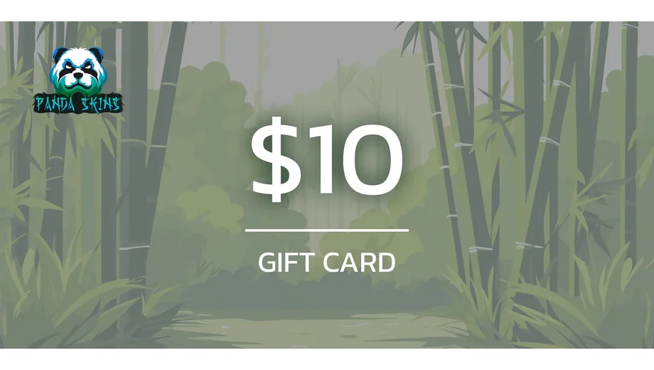 PandaSkins 10 USD Gift Card (Global) gallery image 2