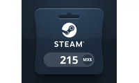 Steam Wallet 215 MXN Gift Card (Global) thumb 2