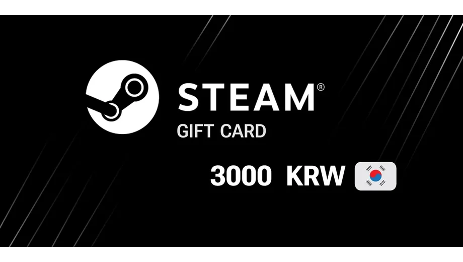 Steam Wallet 3000 KRW Gift Card (Korea) gallery image 2