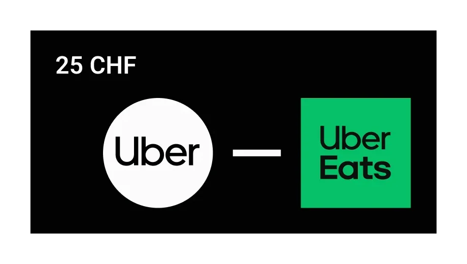 Uber 25 CHF Gift Card (Switzerland) gallery image 2
