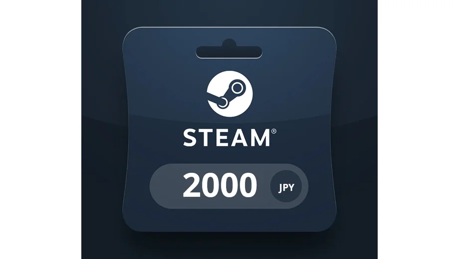 Steam Wallet 2000 JPY Gift Card (Asia) gallery image 2