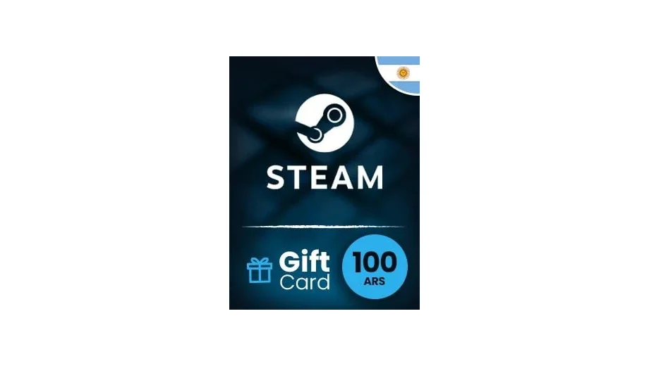 Steam Wallet 100 ARS Gift Card (Argentina) gallery image 2