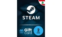 Steam Wallet 2 USD Gift Card (Lebanon) thumb 2