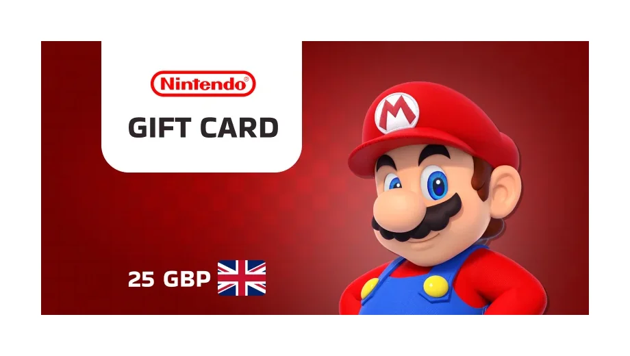 Nintendo eShop 25 GBP Gift Card (United Kingdom) gallery image 2