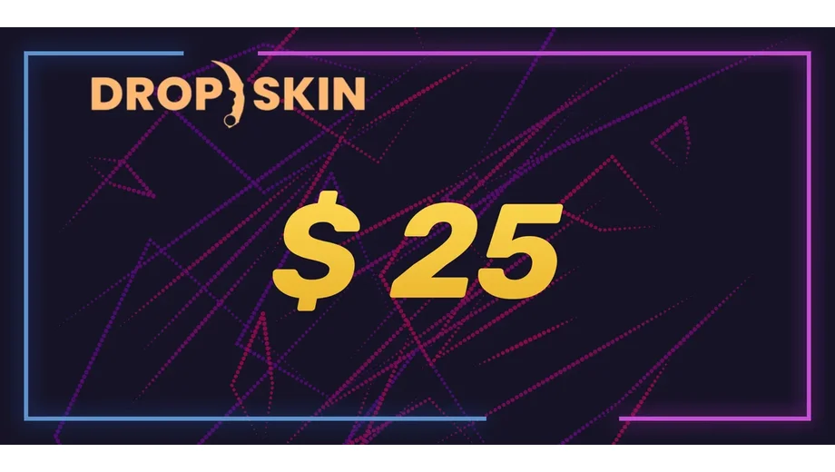 Drop.skin 25 USD Gift Card (Global) gallery image 2
