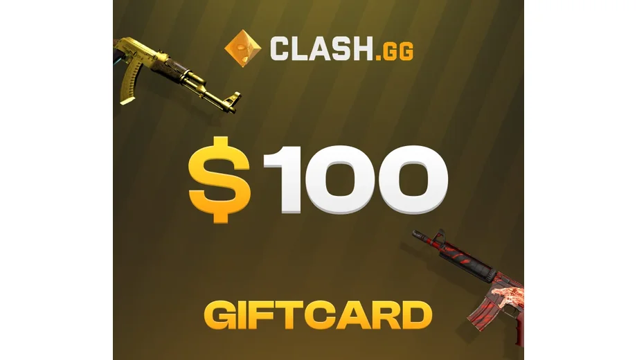 Clash.gg 100 USD Gift Card (Global) gallery image 2