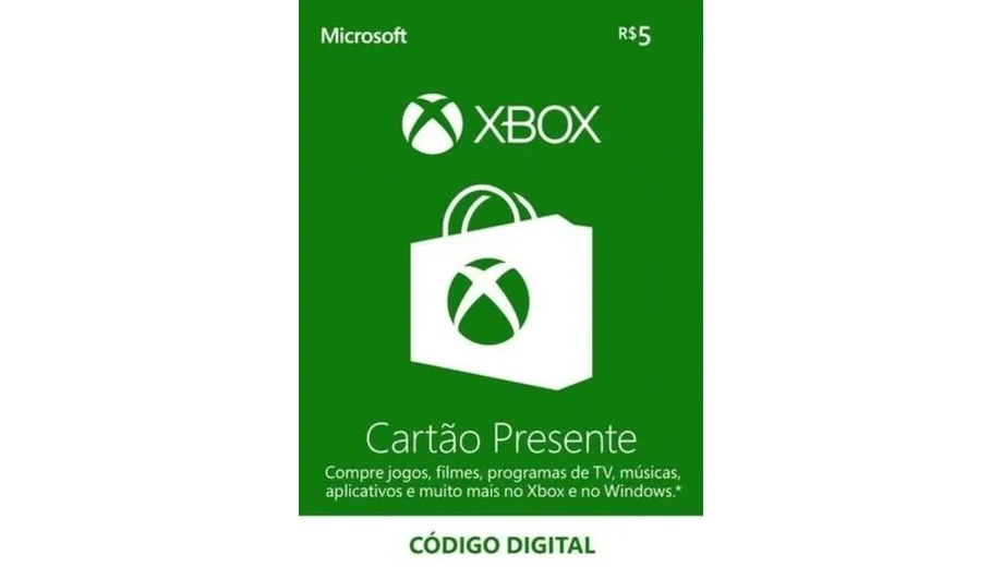 Xbox 5 BRL Gift Card (Brazil) gallery image 2