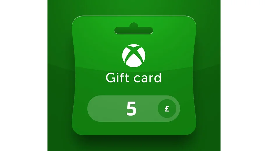 Xbox 5 GBP Gift Card (United Kingdom) gallery image 2