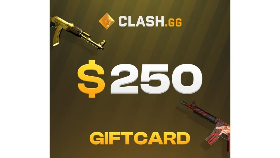 Clash.gg 250 USD Gift Card (Global) gallery image 2