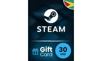 Steam Wallet 30 USD Gift Card (Guyana) thumb 2