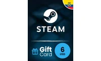 Steam Wallet 6 USD Gift Card (Ecuador) thumb 2