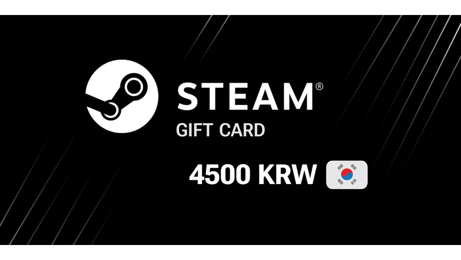Steam Wallet 4500 KRW Gift Card (Korea) gallery image 2
