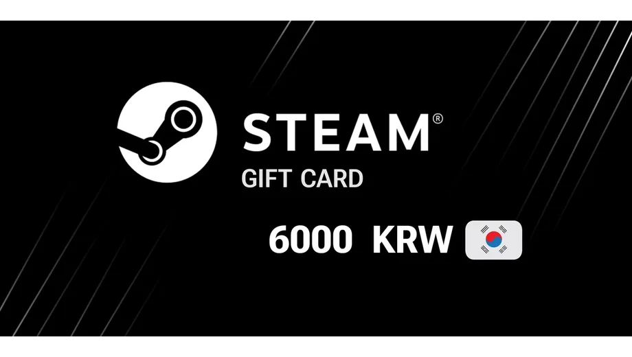 Steam Wallet 6000 KRW Gift Card (Korea) gallery image 2