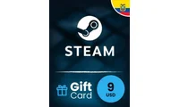 Steam Wallet 9 USD Gift Card (Ecuador) thumb 2