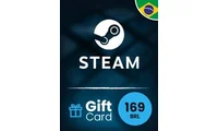 Steam Wallet 169 BRL Gift Card (Brazil) thumb 2