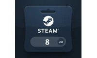 Steam Wallet 8 USD Gift Card (Africa) thumb 2