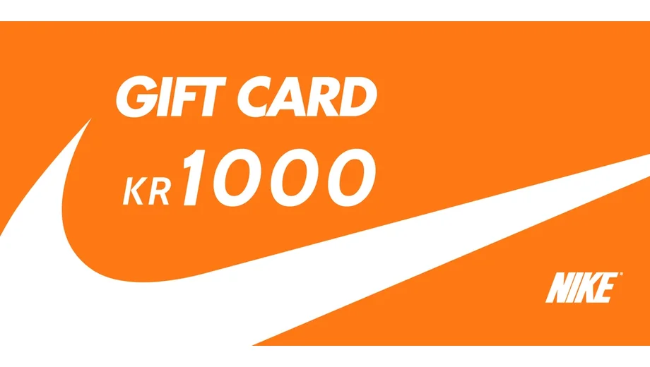 Nike 1000 DKK Gift Card (Denmark) gallery image 2