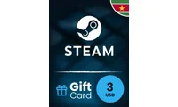 Steam Wallet 3 USD Gift Card (Suriname) thumb 2