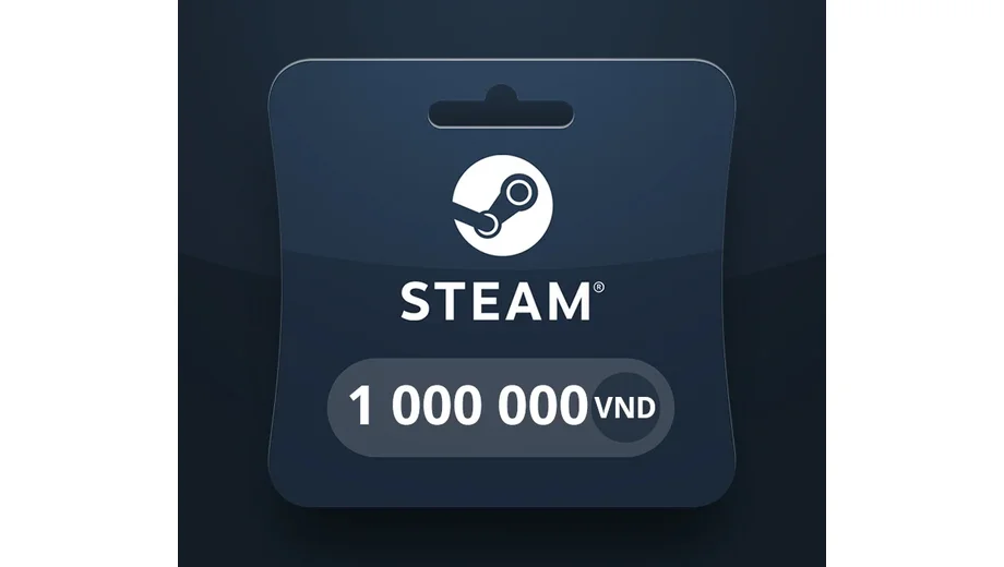 Steam Wallet 1000000 VND Gift Card (Global) gallery image 2