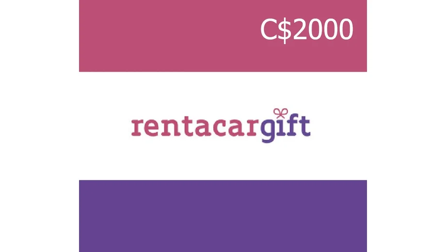 RentacarGift 2000 CAD Gift Card (Canada) gallery image 2