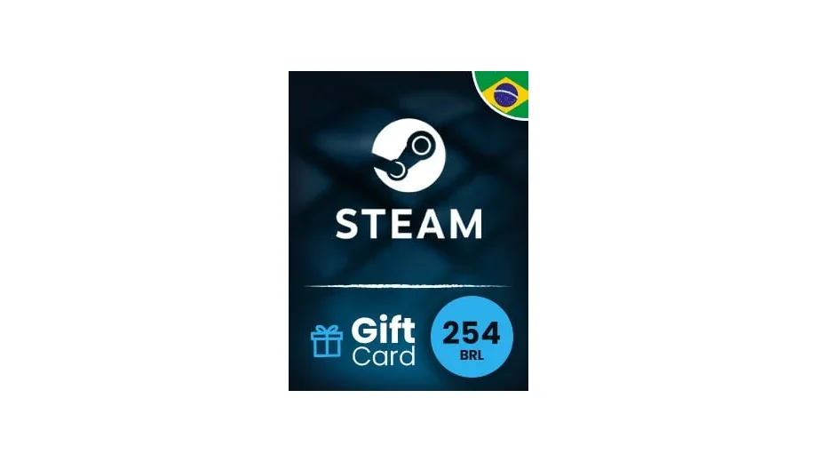 Steam Wallet 254 BRL Gift Card (Brazil) gallery image 2