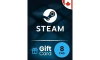 Steam Wallet 8 CAD Gift Card (Canada) thumb 2