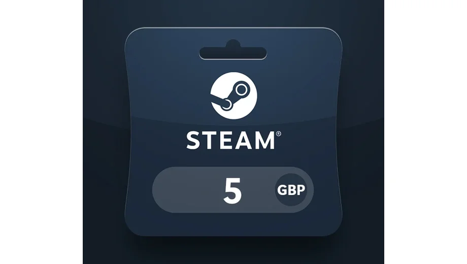 Steam Wallet 5 GBP Gift Card (United Kingdom) gallery image 2