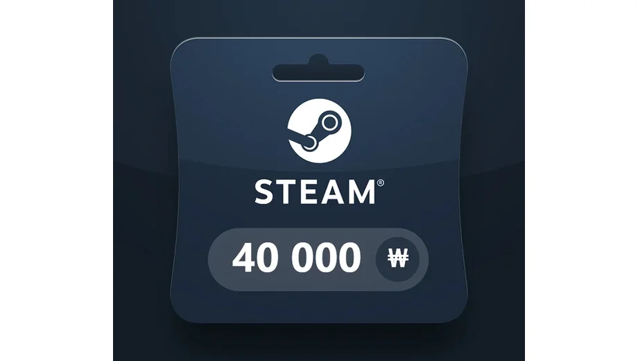 Steam Wallet 40000 KRW Gift Card (Korea) gallery image 2