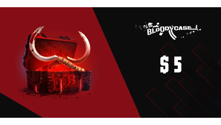 BloodyCase 5 USD Gift Card (Global) gallery image 2