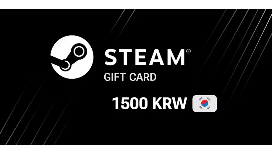 Steam Wallet 1500 KRW Gift Card (Korea) gallery image 2