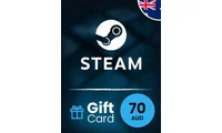 Steam Wallet 70 AUD Gift Card (Australia) thumb 2