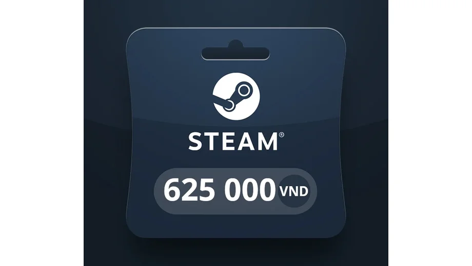 Steam Wallet 625000 VND Gift Card (Global) gallery image 2