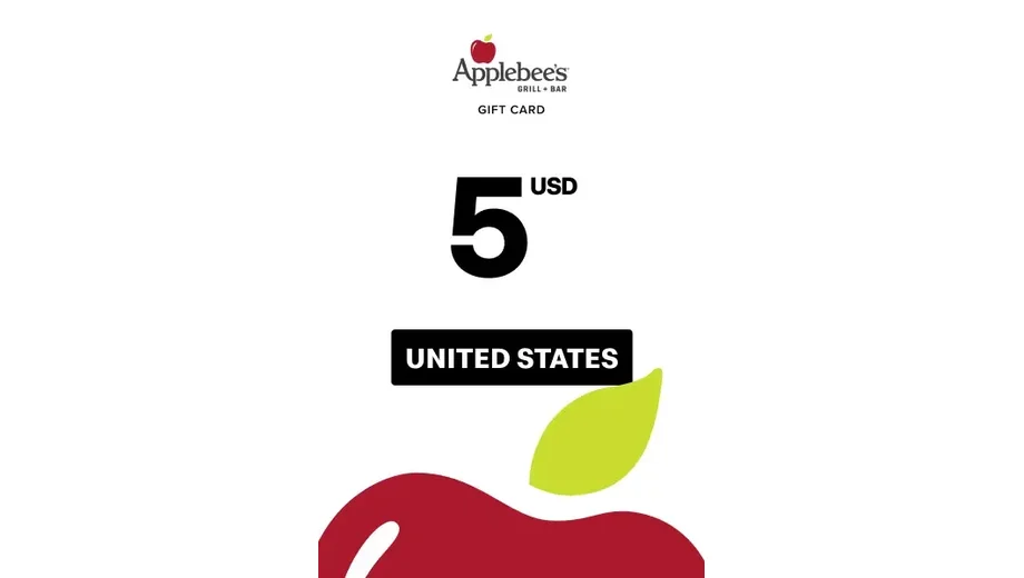 Applebee's 5 USD Gift Card (United States) gallery image 2