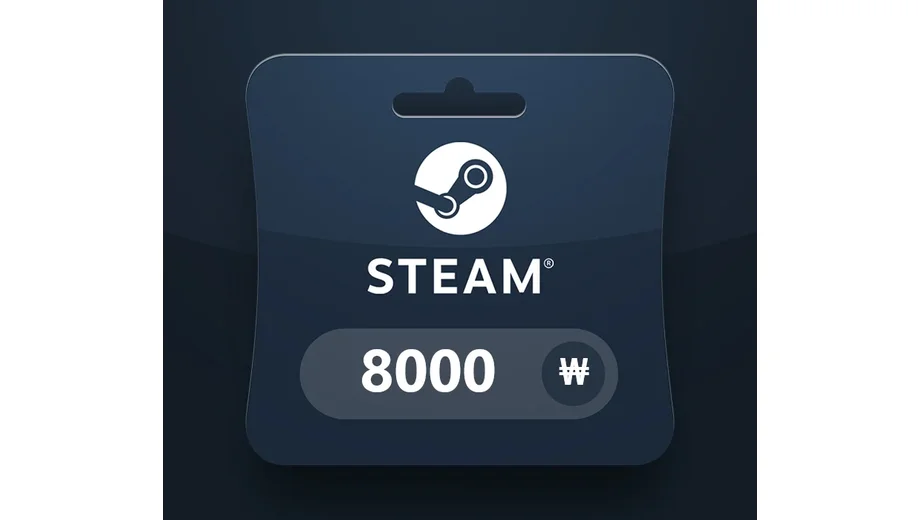 Steam Wallet 8000 KRW Gift Card (Korea) gallery image 2