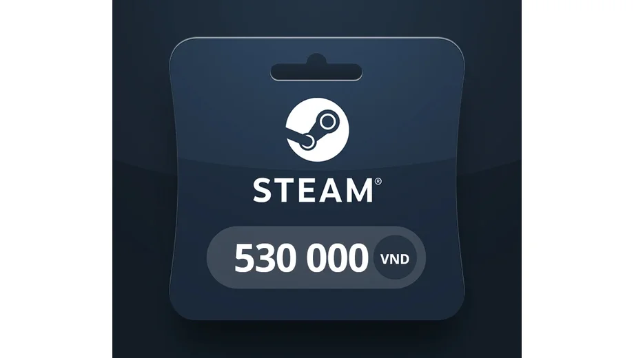 Steam Wallet 530000 VND Gift Card (Asia) gallery image 2