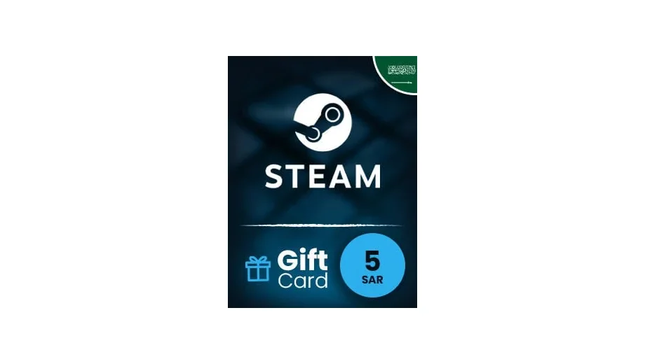 Steam Wallet 5 SAR Gift Card (Saudi Arabia) gallery image 2
