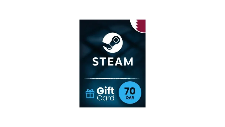 Steam Wallet 70 QAR Gift Card (Qatar) gallery image 2