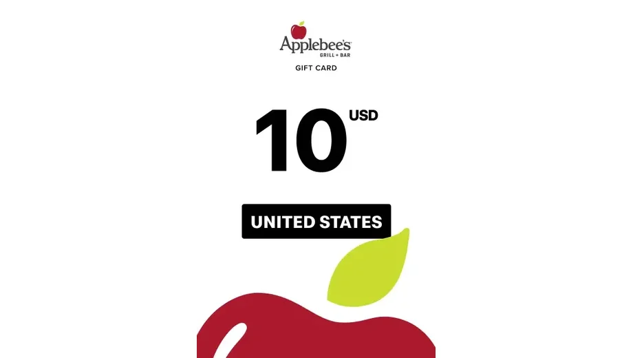 Applebee's 10 USD Gift Card (United States) gallery image 2
