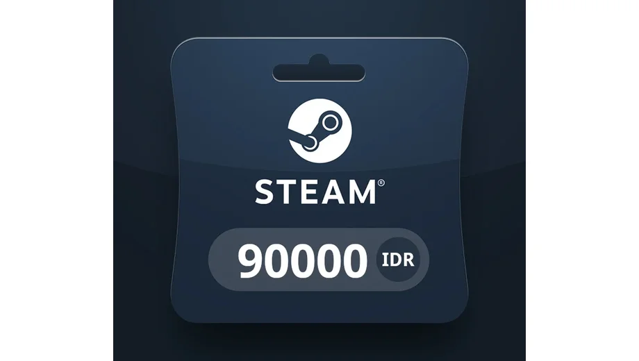 Steam Wallet 90000 IDR Gift Card (Global) gallery image 2